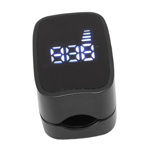(Black) Luce LED Digitale Portatile per Pulizia Unghie Rosa 2