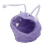 Kat Op Hoofd Teaser Stick Paarse Bij 24-30cm 3