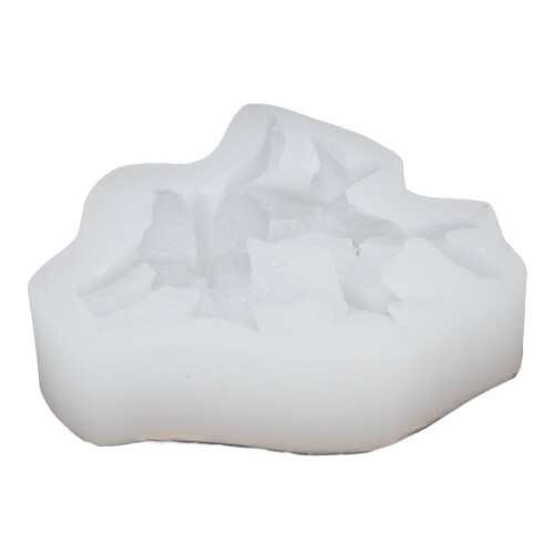 Stampo silicone giglio per candele e sapone