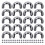 (Silver Black) 20x D-Ring Schnalle Messing Gold mit Schrauben 1