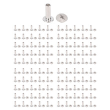 100x M3 4x13x8,5mm Flachrundniet mit Doppelkappe