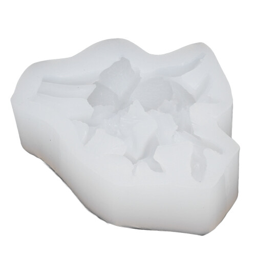 Stampo silicone giglio per candele e sapone 1