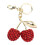Sparkly Cherry Rhinestone Keyring for Handbags 1
