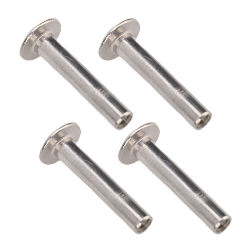 100x M3 Stainless Steel Rivets 4x21x8.5mm Double Cap 1