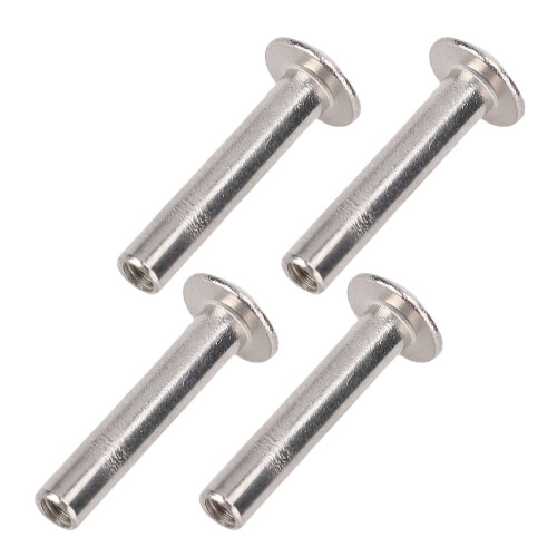 100x M3 Stainless Steel Rivets 4x21x8.5mm Double Cap 2
