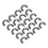 (Silver Black) 20x D-Ring Schnalle Messing Gold mit Schrauben 2