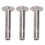 100x M3 Stainless Steel Rivets 4x21x8.5mm Double Cap 4