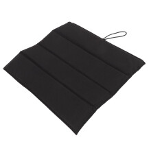 (4 Fold Size 32 X 31cm) Schwarze Tragbare Campingmatte Dick Falzkissen 6-fach 44x32cm