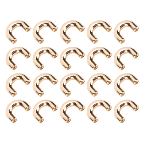 (Gold) 20x D-Ring Gesp Goud Met Schroeven 2