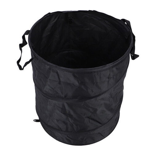 (Black) Faltender Mülleimer 90L wasserdicht 2