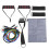 (round buckle) 11Pcs/set Strength Training Pulling Rope Elastic String Gourd Buckle 1