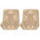 1 Pair Brass Diff Cover for Traxxas TRX4 RC Crawler 1