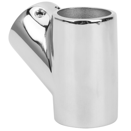 (25MM) Yacht Accessory 60 Three Link Pipe Fitting Silver 25mm Handrail 2