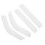 Front Rear Window Sun Visor Wind Deflector for 1/10 RC Crawler LC80 3