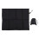 Faltbare Camping Sitzmatte Wasserdicht Leicht 44x34x1cm Schwarz 1