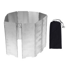 Faltbarer Campingkocher Windschutz mit Verschluss für Outdoor