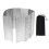 Opvouwbare kampeerbrander windscreen met sluiting 1