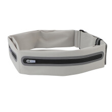 (Grey) Schlanker Laufgürtel, wasserdichte Fitness-Tasche, Grau