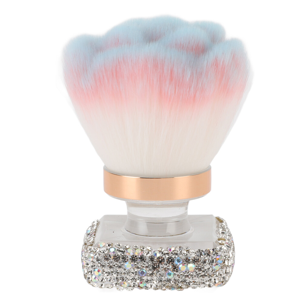 Rhinestone Blush Nail Art Dust Brush Multifunctional Manicure Tool