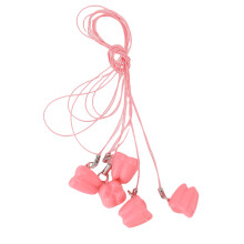 (Pink) 50x Zahnbox aus Kunststoff für Babys Zähne, Rosa