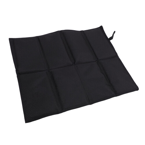 Faltbare Camping Sitzmatte Wasserdicht Leicht 44x34x1cm Schwarz 2