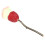 Blumen-Make-up-Pinsel Glitzernd Rot Strass Flauschig 2