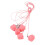 (Pink) 50pcs Plastic Baby Tooth Storage Box 4