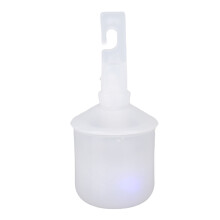 Rolling Ball Cane Tip Replacement Red Blue Flashing Hook Style