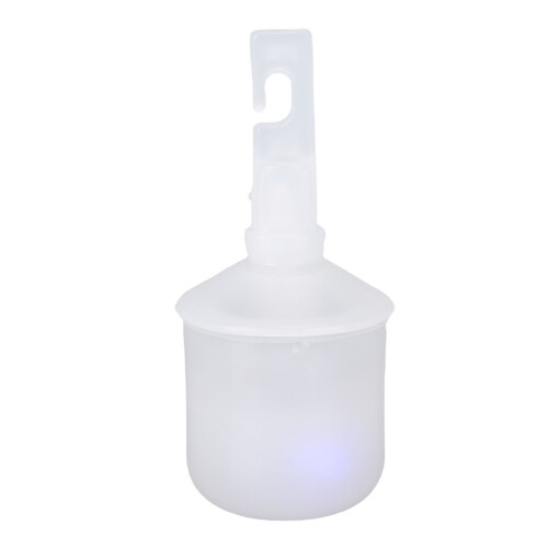 Rolling Ball Cane Tip Replacement Red Blue Flashing Hook Style