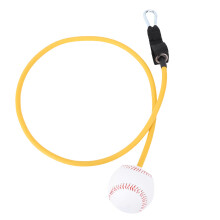 (Yellow 10 pounds) Aiuto Allenamento Baseball Softball Corda Elastica 20lb