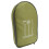 (Green) Camping Cookware Storage Bag Portable Utensils Organizer Brown 2