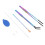 RVS Aquarium Pincet Silicone Tip Voeden Planten 5