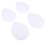 4 Pcs Removable Soft Sponge Hip Pads Women Breathable 2