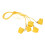 (Yellow) 50pcs Plastic Baby Tooth Storage Box 3