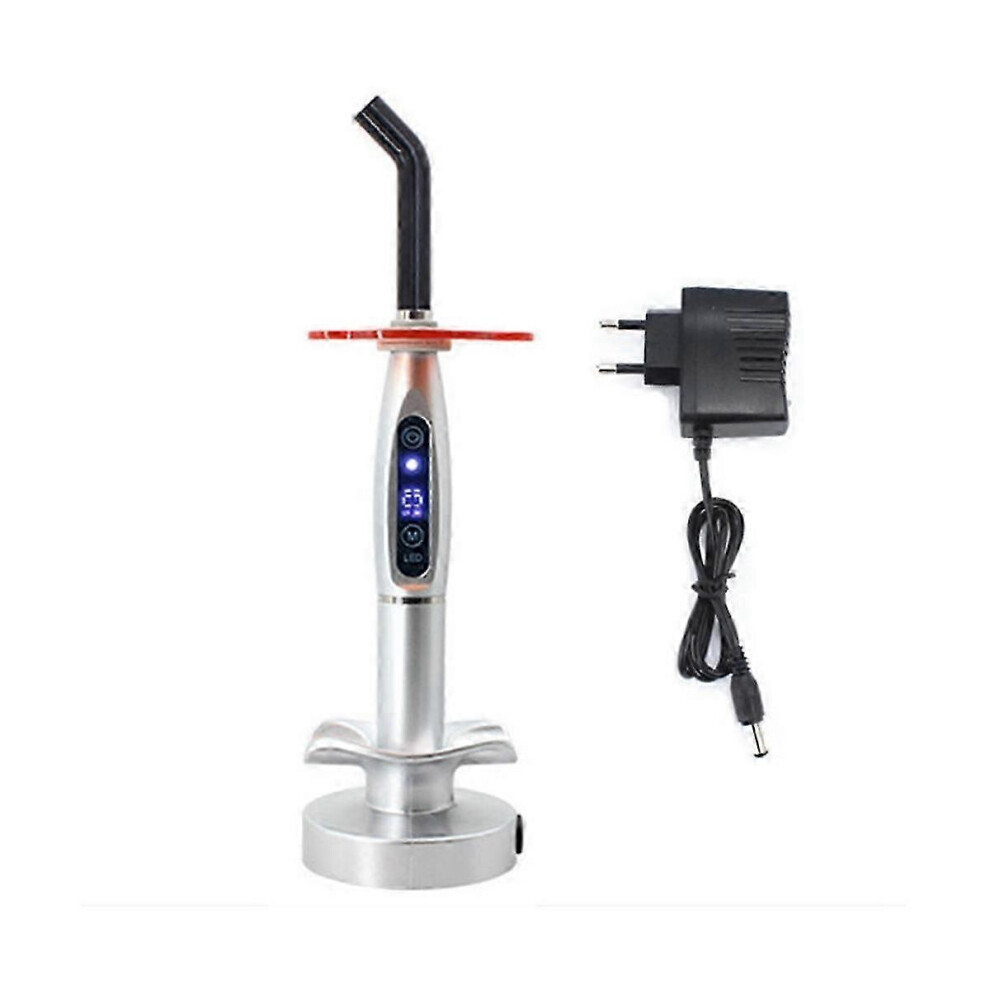 Kikidex (As Show, One Size) Adjustable Led Wireless Curing Dental Device Dental Polymerized Resin Dentistry Cured Lamp Ma Light