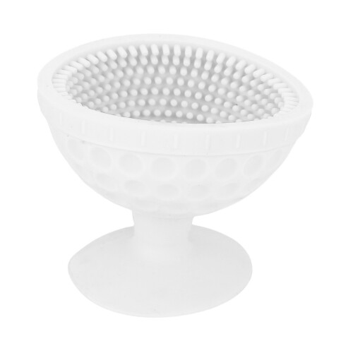 (White) Silikon-Ballbürste multifunktional blau 2