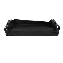 (L) Stroller Snack Tray Extra Sturdy Leak Proof Side Mesh Pockets