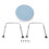 Swivel Stool Aluminum Alloy Height Adjustable 1