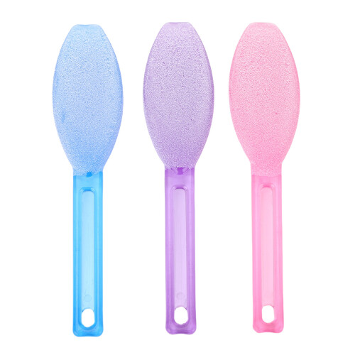 3pcs foot scrubber heel file manicure
