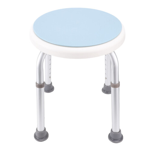 Swivel Stool Aluminum Alloy Height Adjustable 2