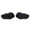 (Black) 1 Paar Antislip Gewichtheffen Handvatten 1