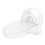 (White Transparent) Non-Slip Shower Foot Rest with Suction Cup 1