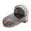 (Black Transparent) Non-Slip Shower Foot Rest with Suction Cup 1