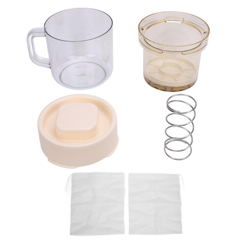 Yogurt Maker Filter Fine Mesh ABS Strainer with Lid