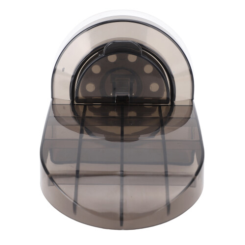 (Black Transparent) Non-Slip Shower Foot Rest with Suction Cup 2