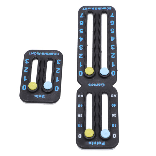 2pcs Tennis Score Keeper Small Board Counter Points Games Sets 1