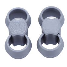 2x Kabelorganizer Einstellbare Kabelclip Drahtmanagement