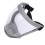 (Gray) Visiera Protettiva Antinebbia per Smerigliatura Nera 4