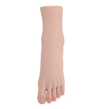 (Left Foot) Flexibler Silikon-Fußmodell für Nagelkunst - Links