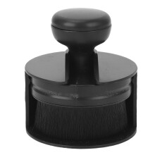 (Black) Runder Griff Nagelstaub-Pinsel Weich Putzpinsel Pink
